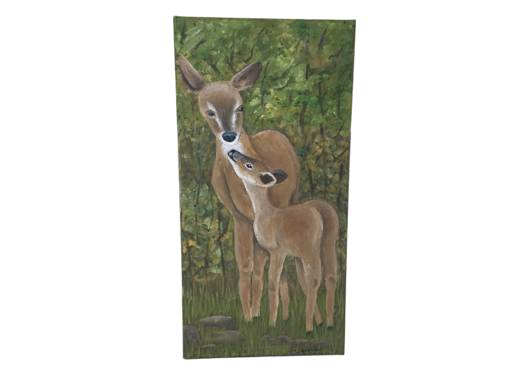 Deer Acrylic Painting