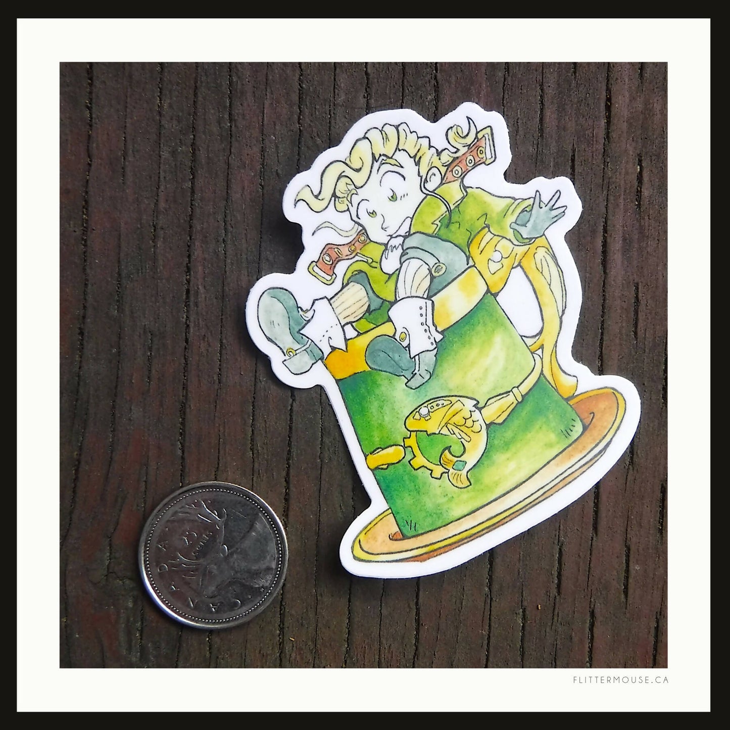 FLANN! - Official "Tea Party" Sticker Set