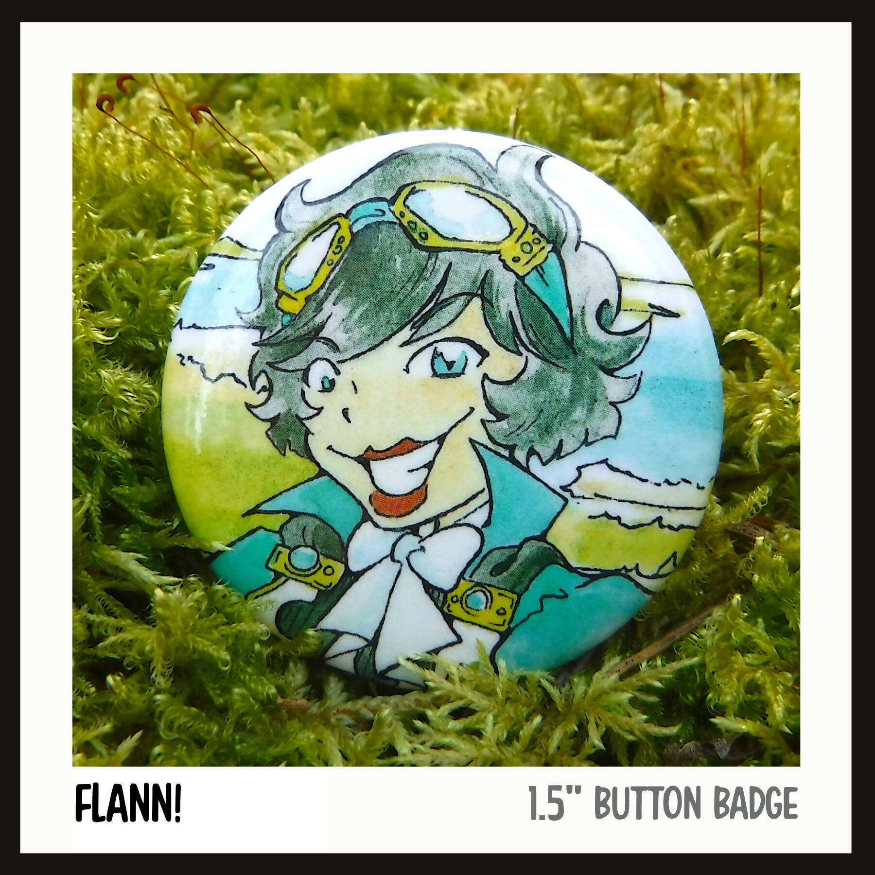 FLANN! - Official Character Button Badges