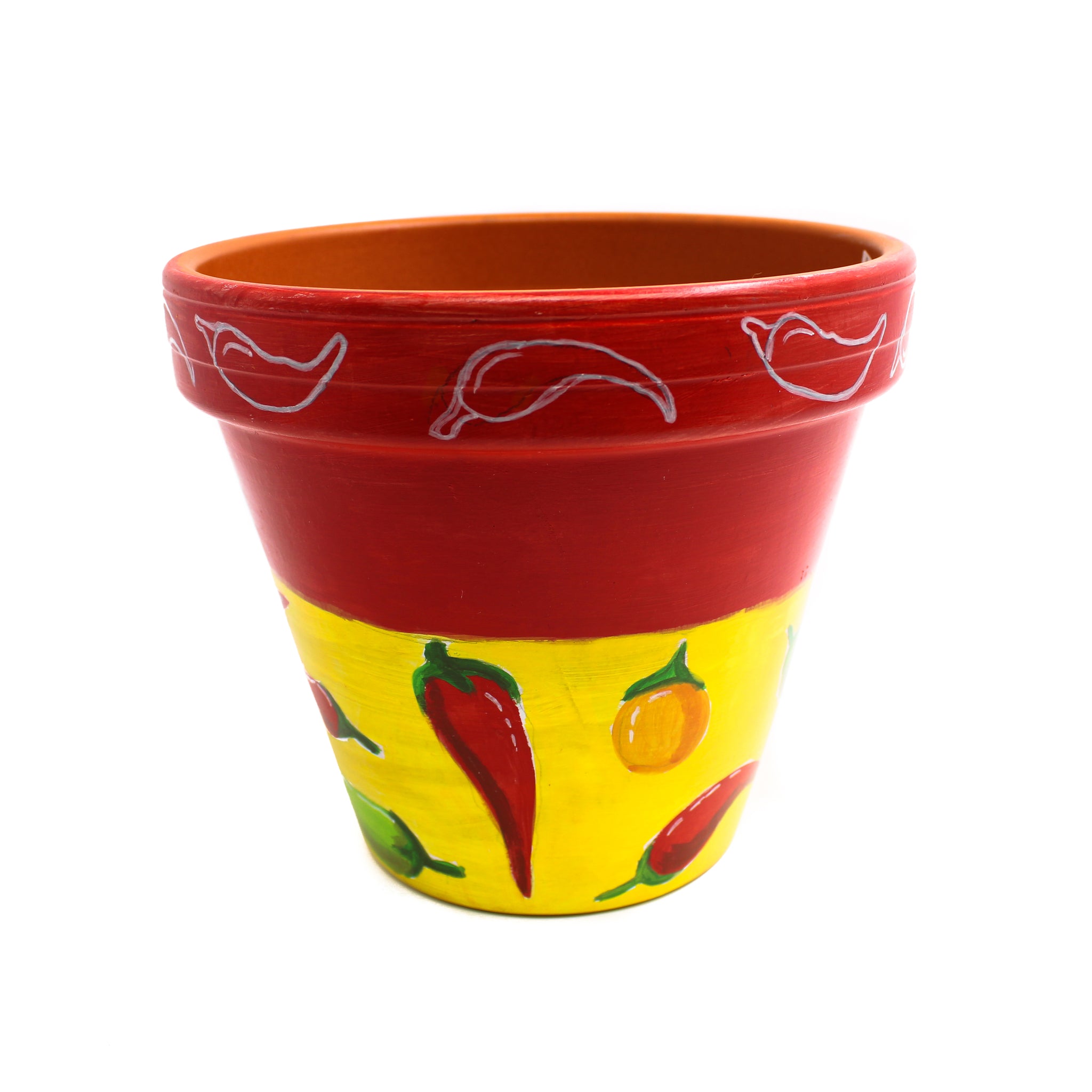 Hand Painted Flower Pots