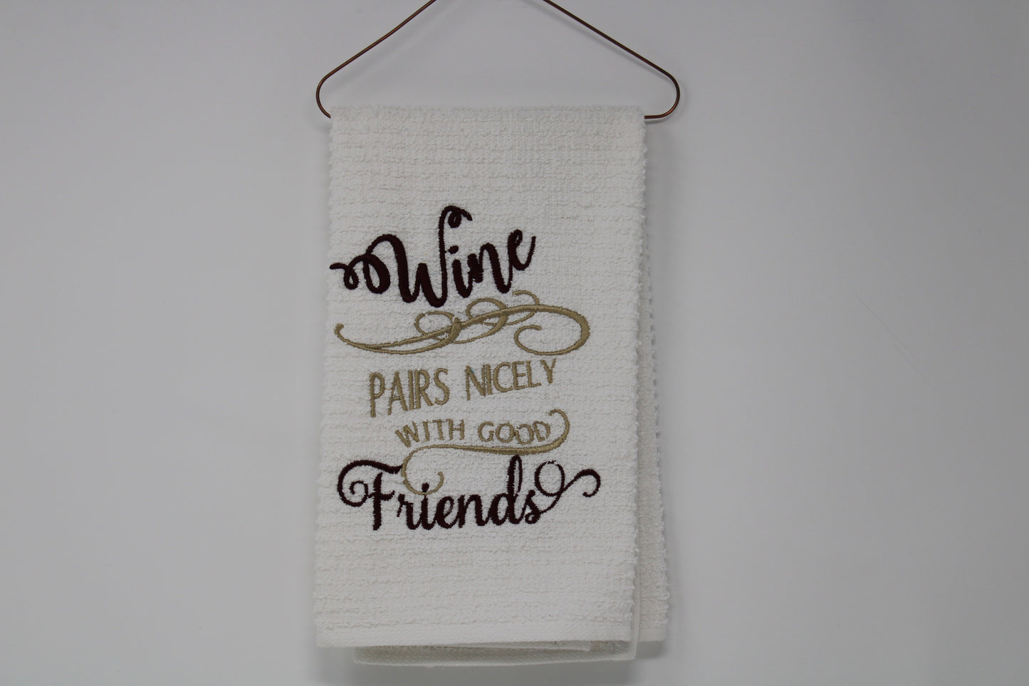 Embroidered bar towels