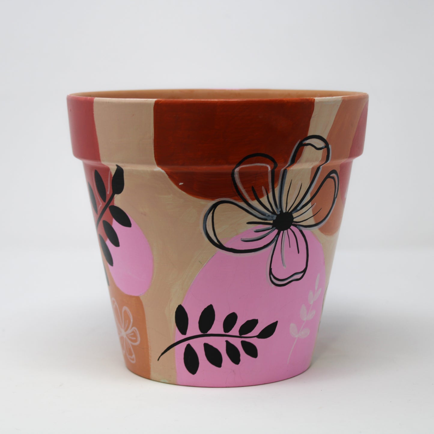 Hand Painted Flower Pots