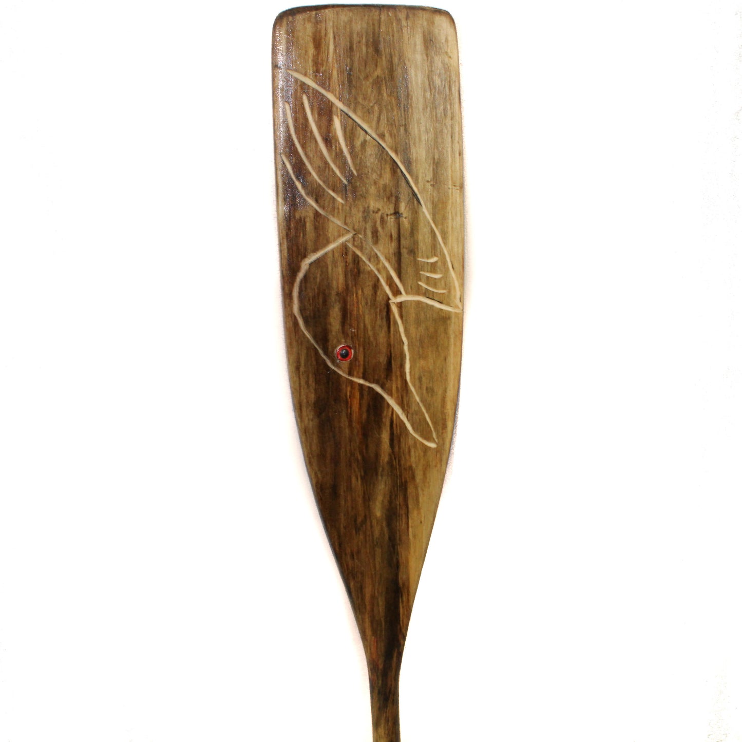 Eagle/Loon Paddle carving