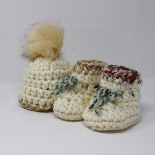 Toque & Booties Set