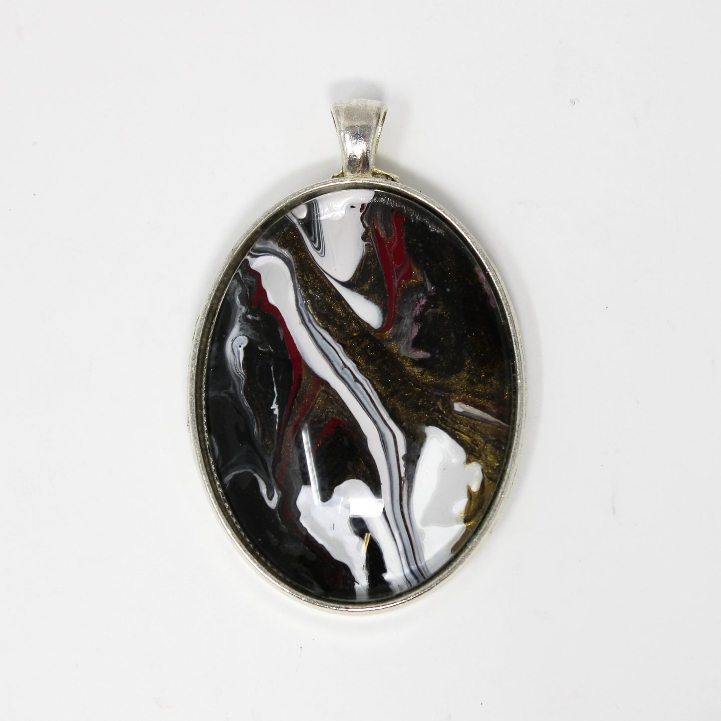 Large oval pendant