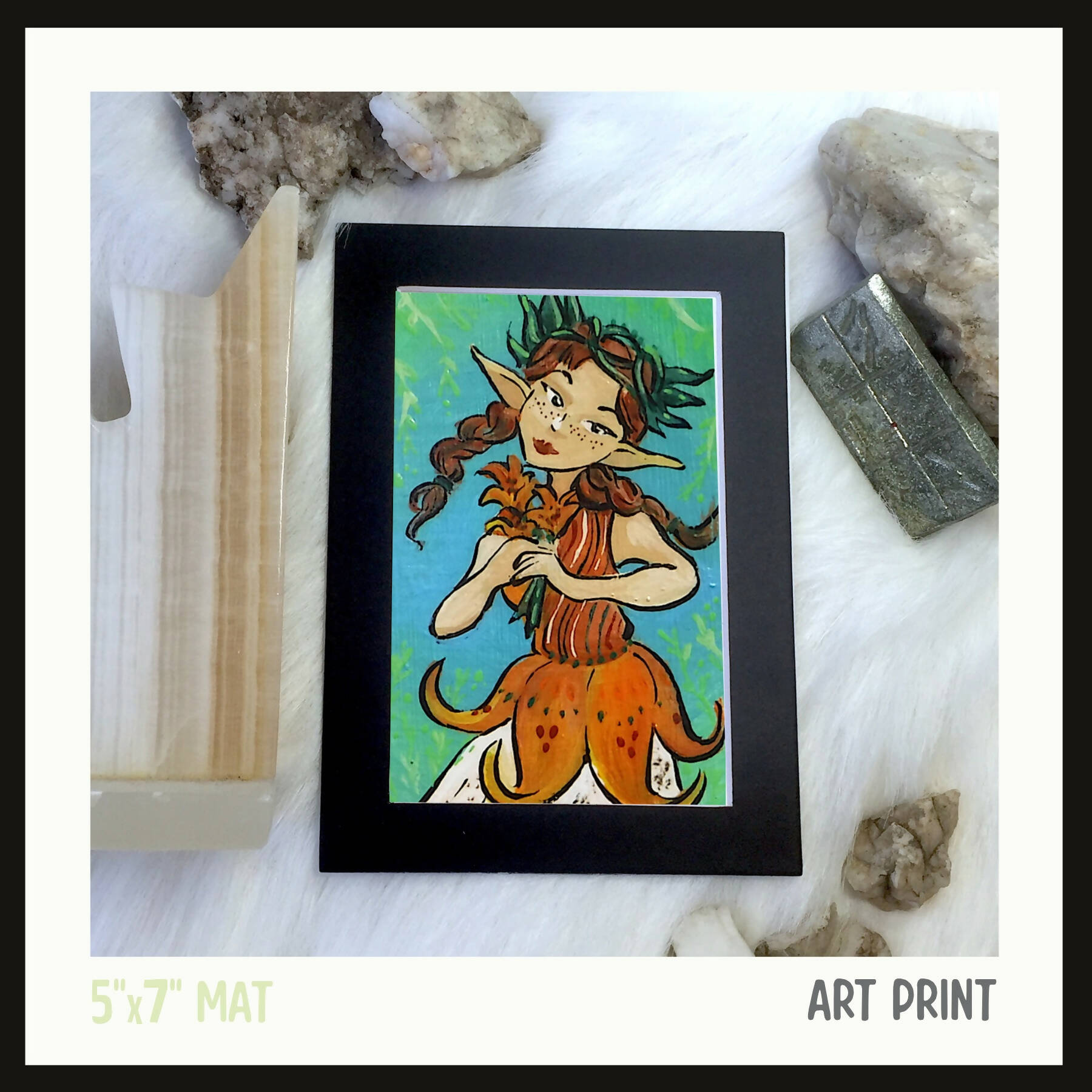 5"x7" Faery Print - Summer Collection