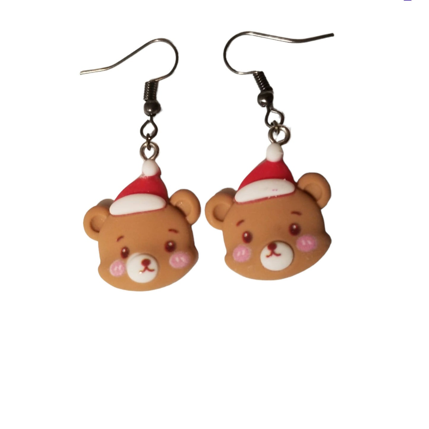 Cartoon Christmas earrings