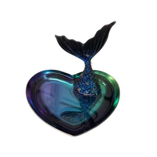 Heart Mermaid Ring Dish