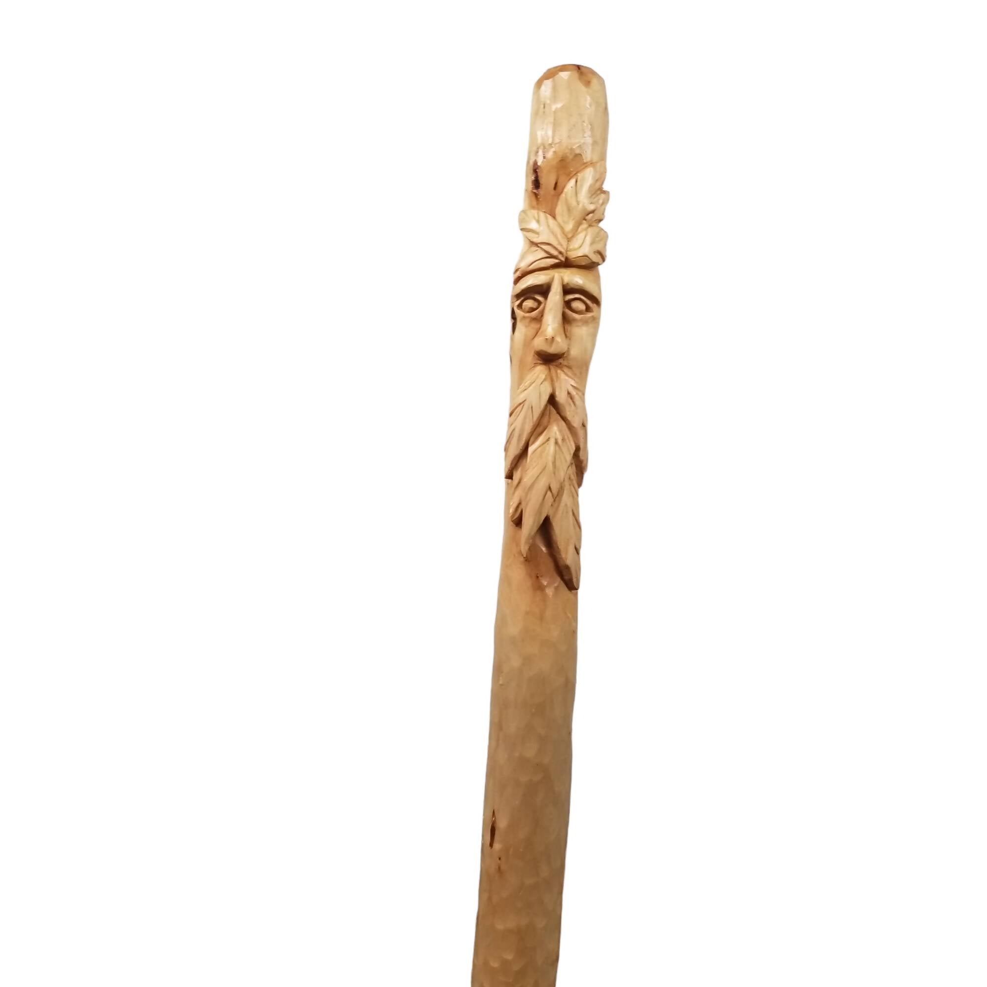 Wood Spirit Walking Stick