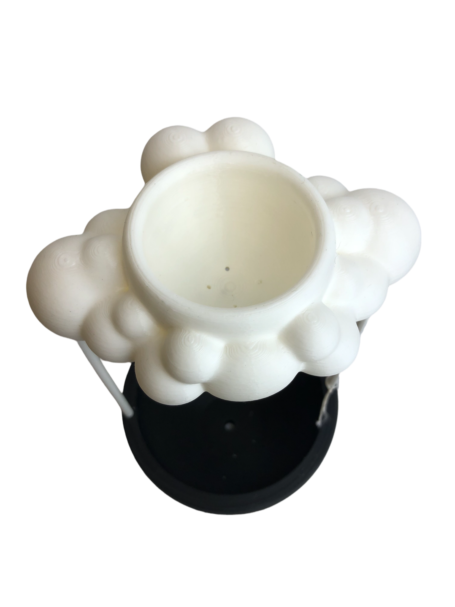 3D printed cloud planter