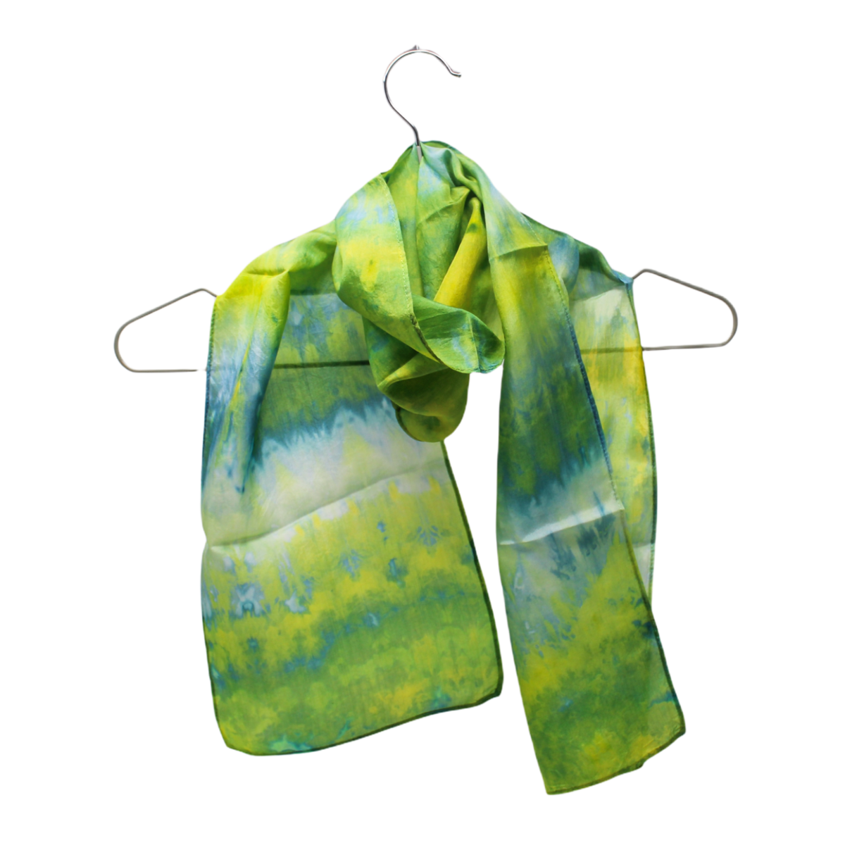 Snow Dyed Silk Scarves