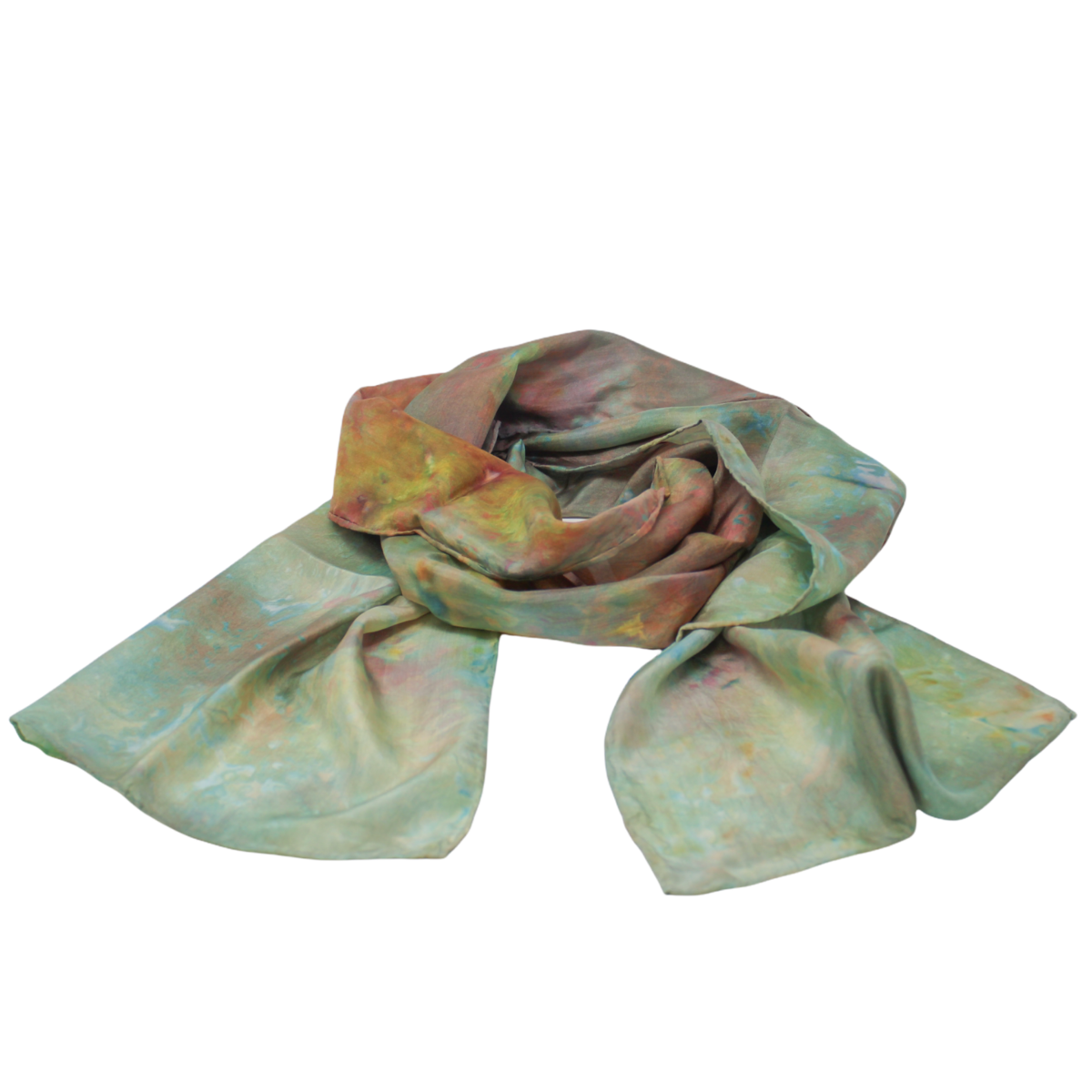 Snow Dyed Silk Scarves