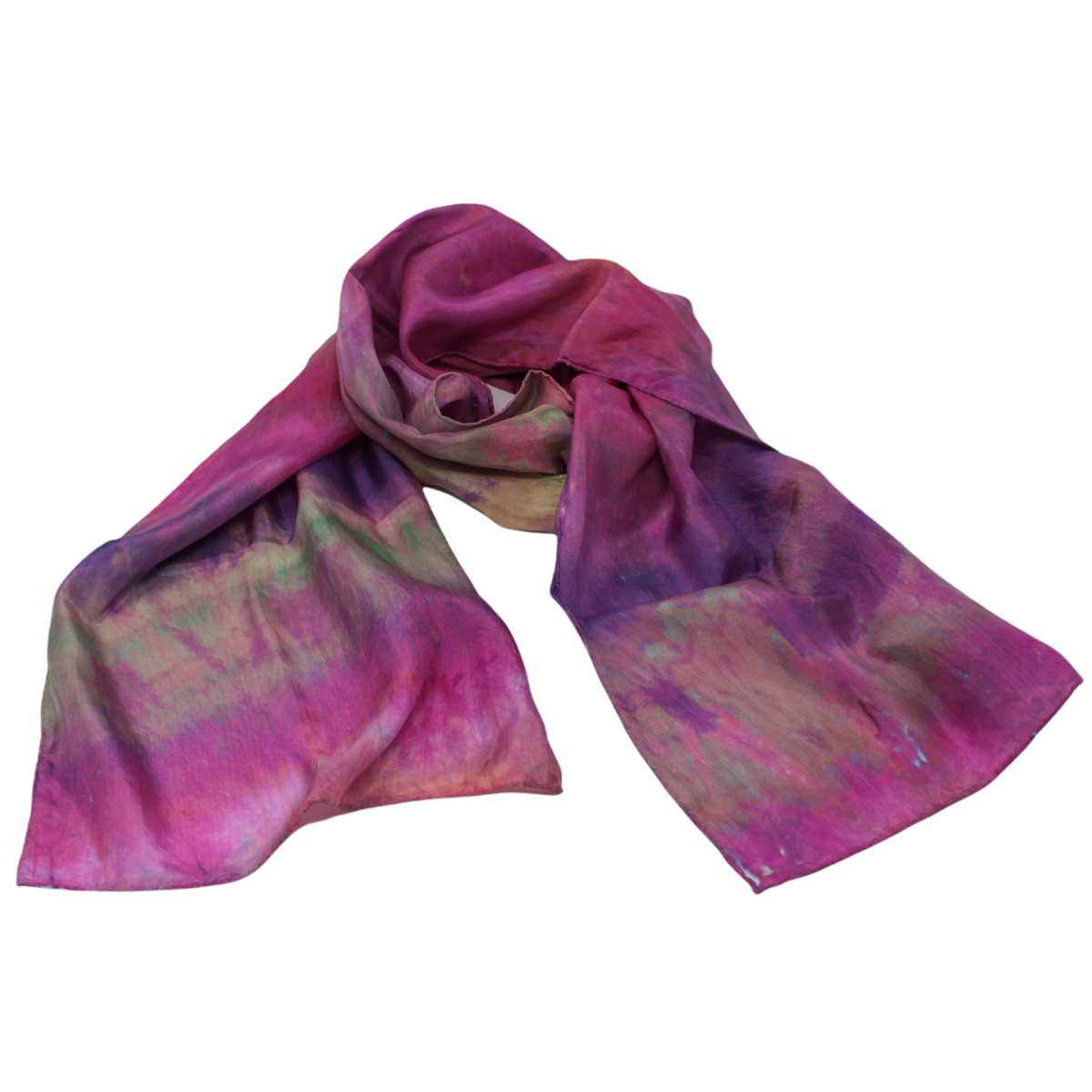 Snow Dyed Silk Scarves