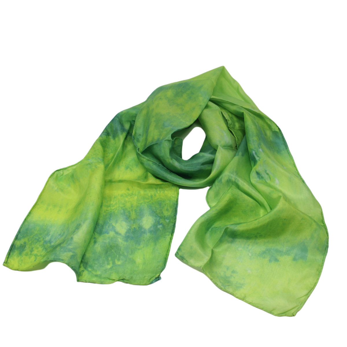 Snow Dyed Silk Scarves