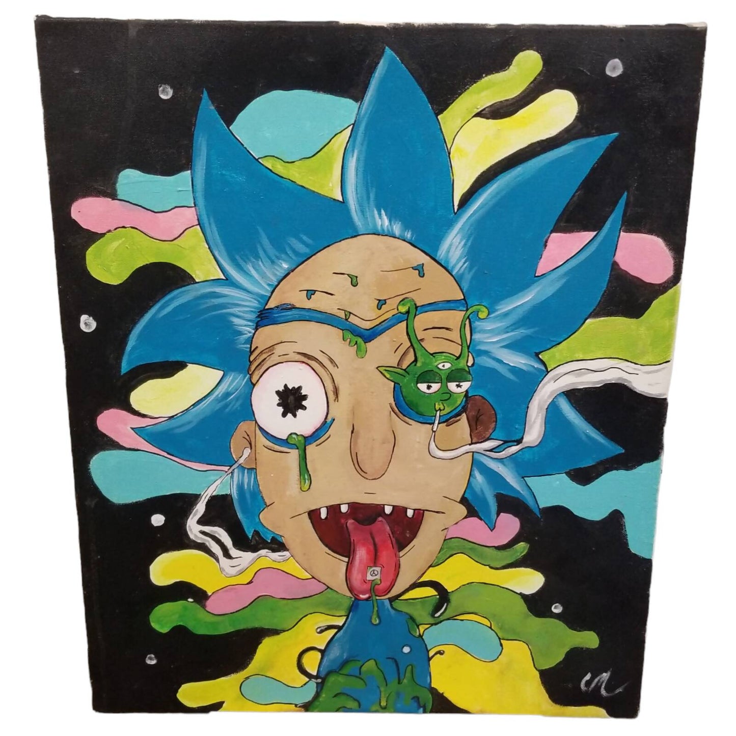 Rick and Morty Painting