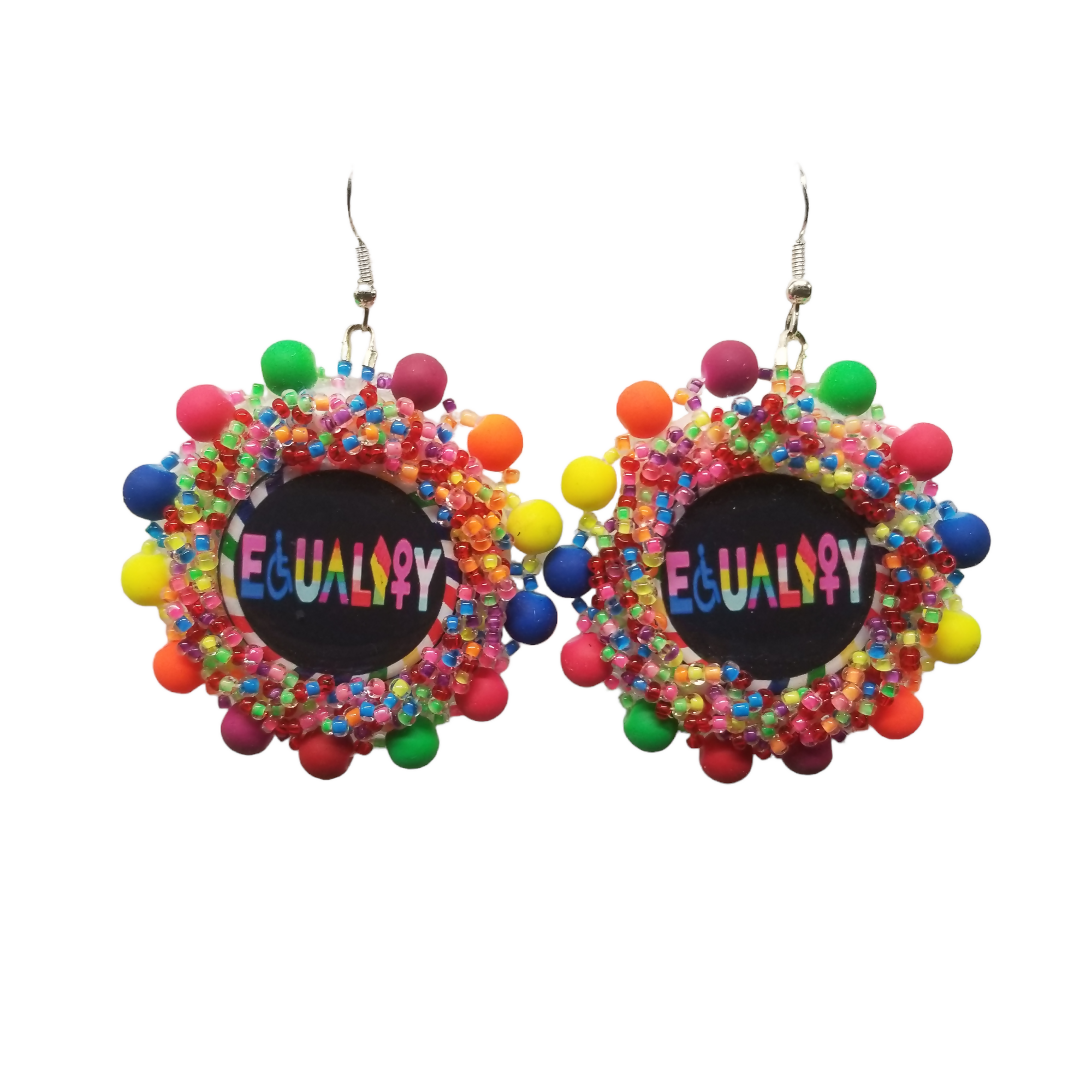 Pride Beadwork Earrings