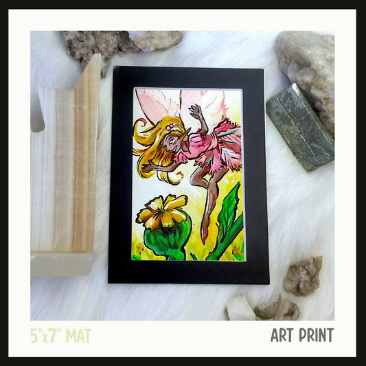 5"x7" Faery Print - Spring Collection