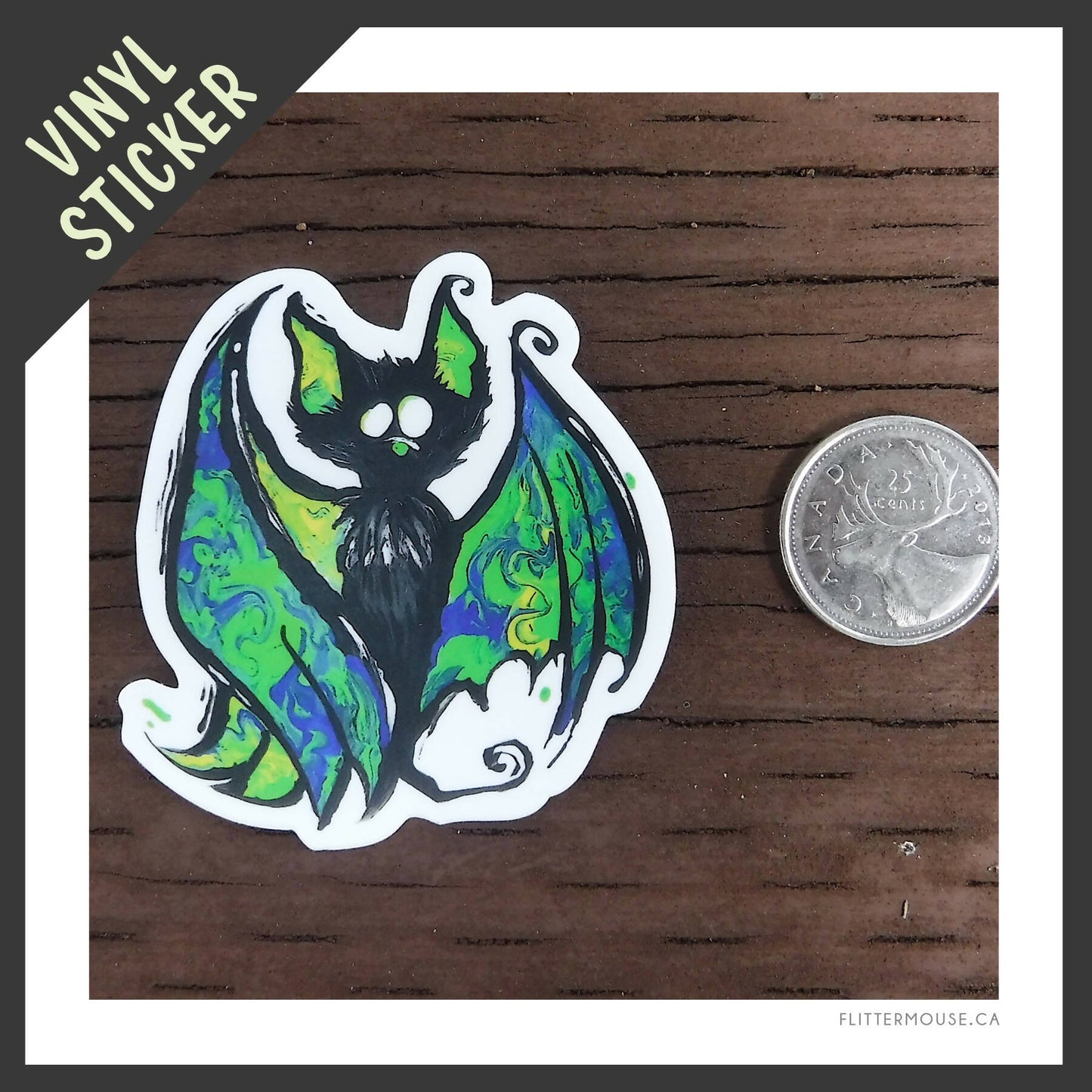 Inkwing "Batty" Sticker Set