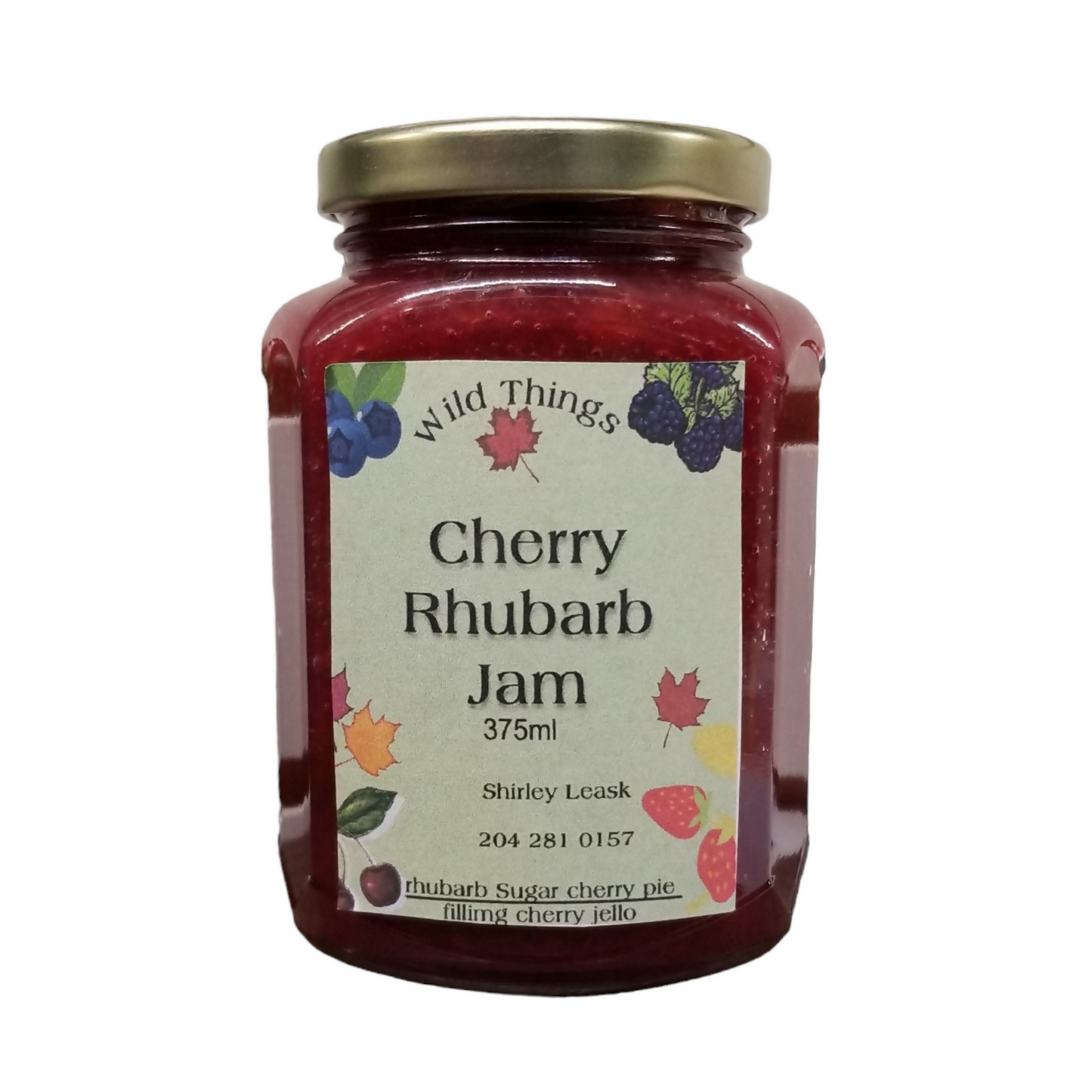 Large Rhubarb Mixed Jams