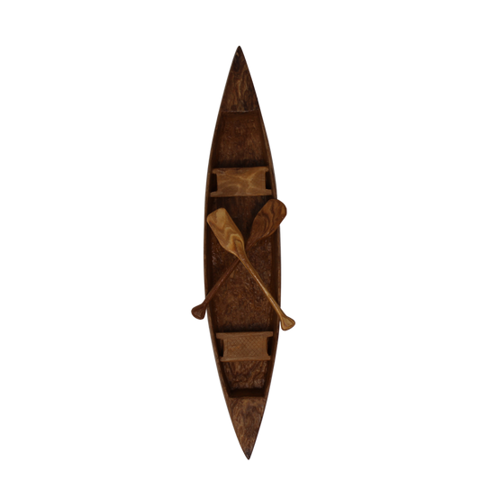 Hand Carved Canoes