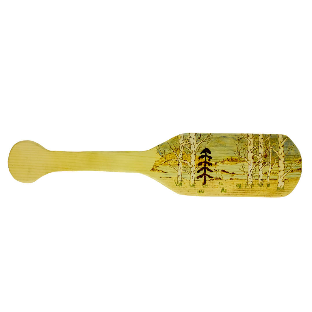 Spruce Forest Scene paddle