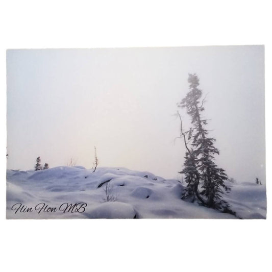 Flin Flon Winter Postcard