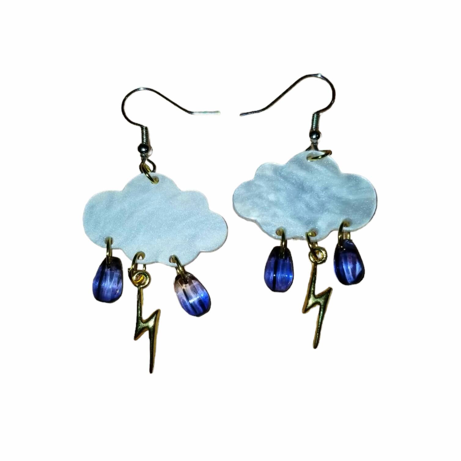 Rain Storm earrings