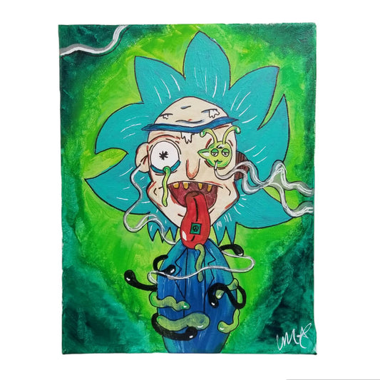 Rick and Morty Painting