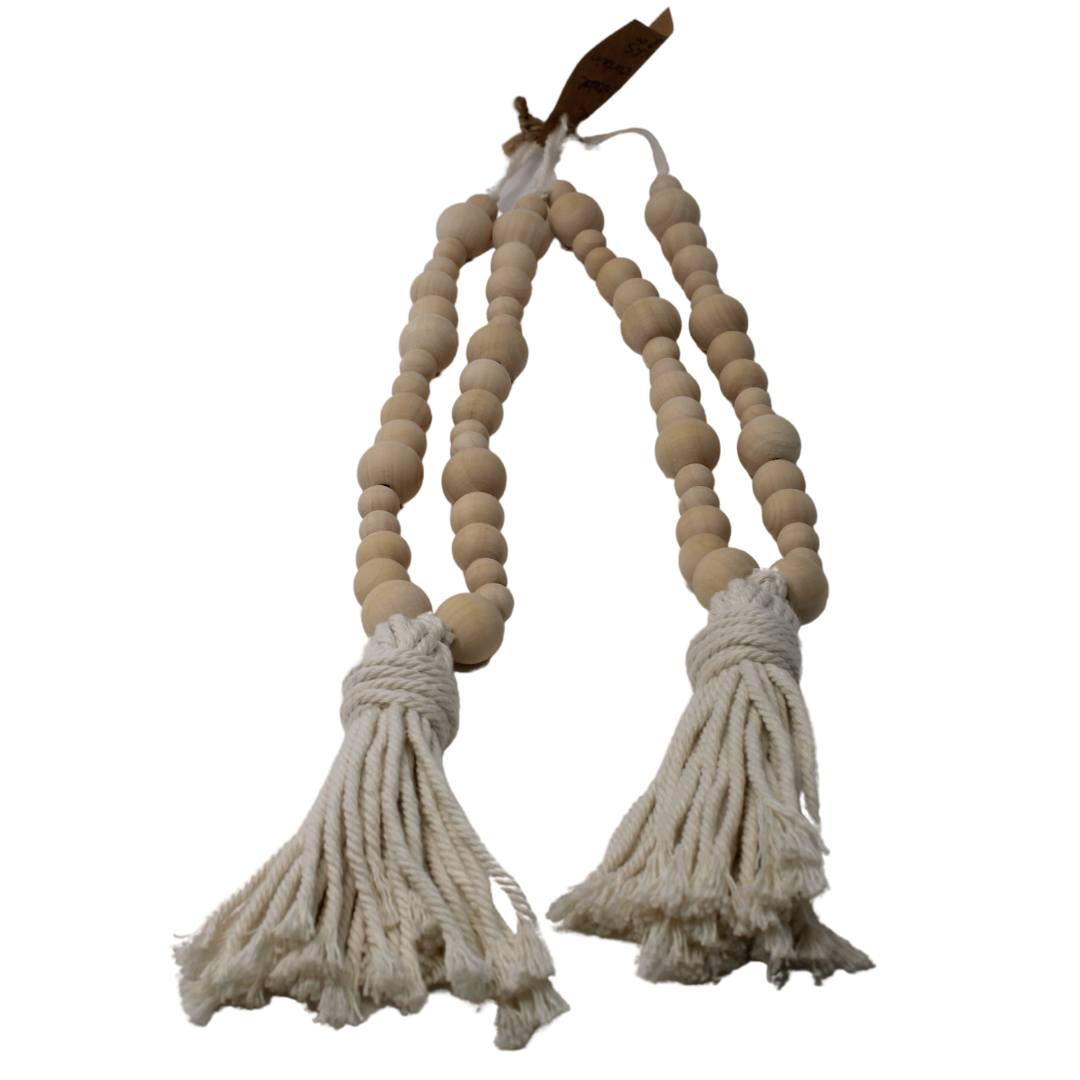 Macrame Panel Curtain Tie Backs