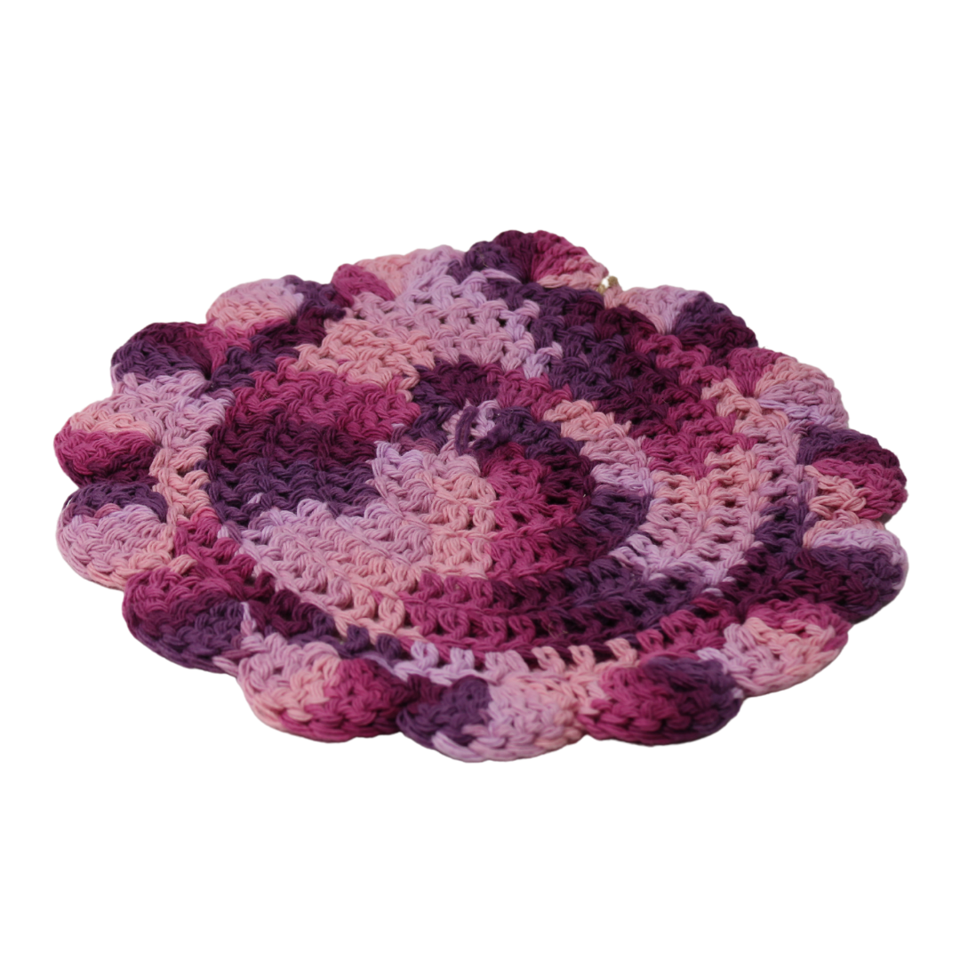 Pkg of 4 Crochet Cotton Doilies