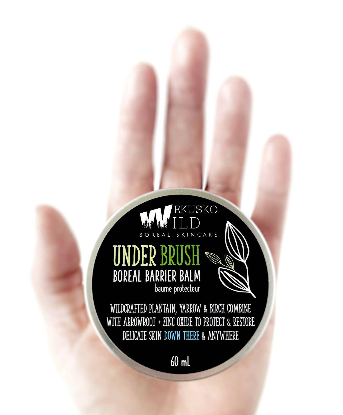 underbrush boreal barrier balm - WEKUSKO WILD Boreal Skincare