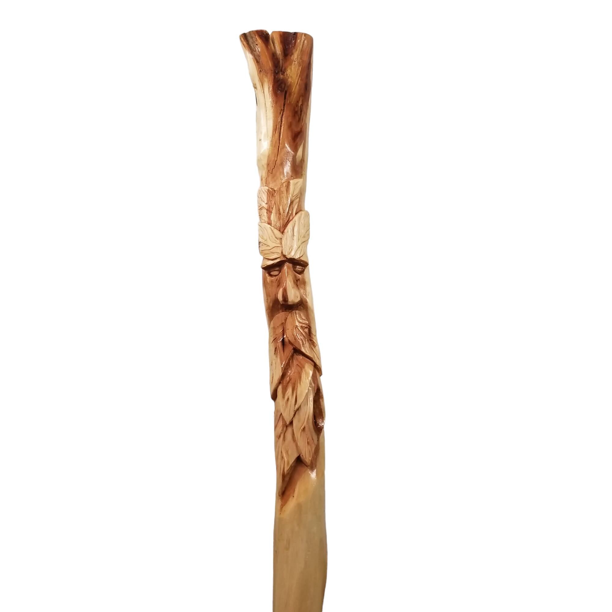 Wood Spirit Walking Stick