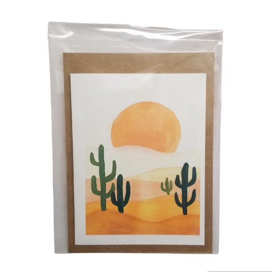 Sunset Card