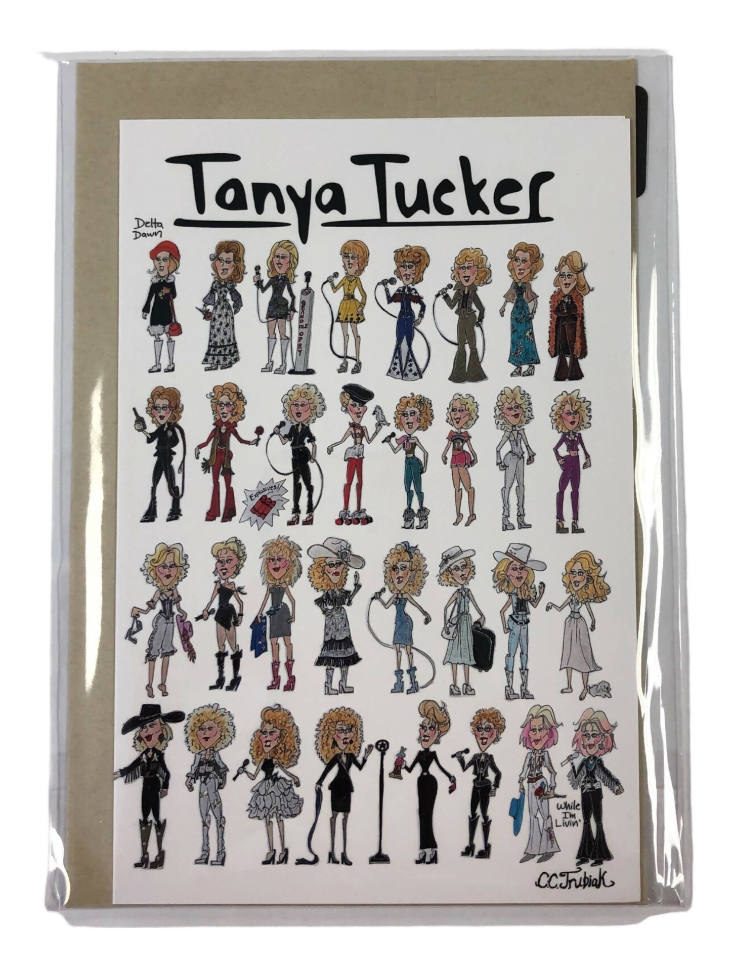 Tanya Tucker Large Card