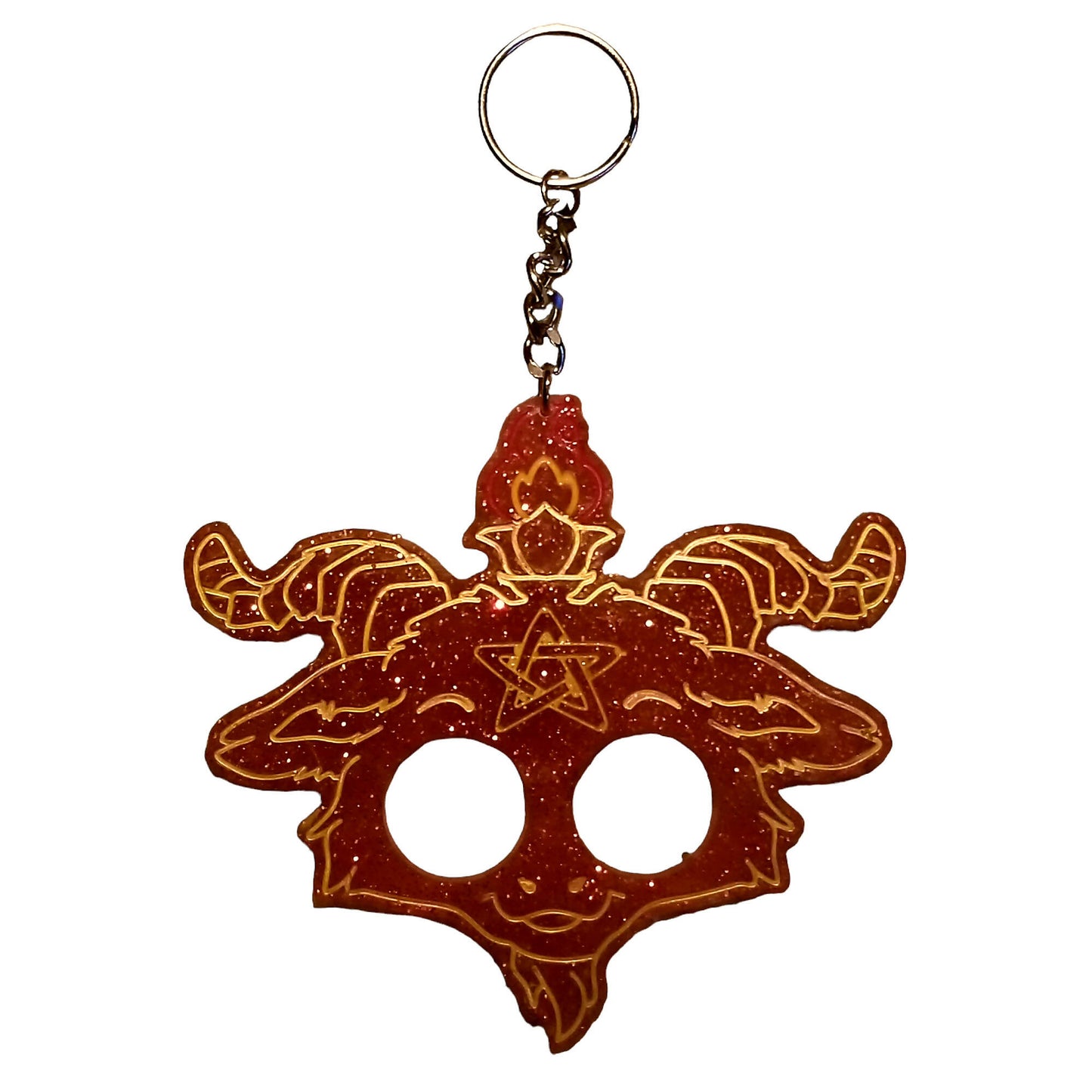 Lil' Baphomet Keychain