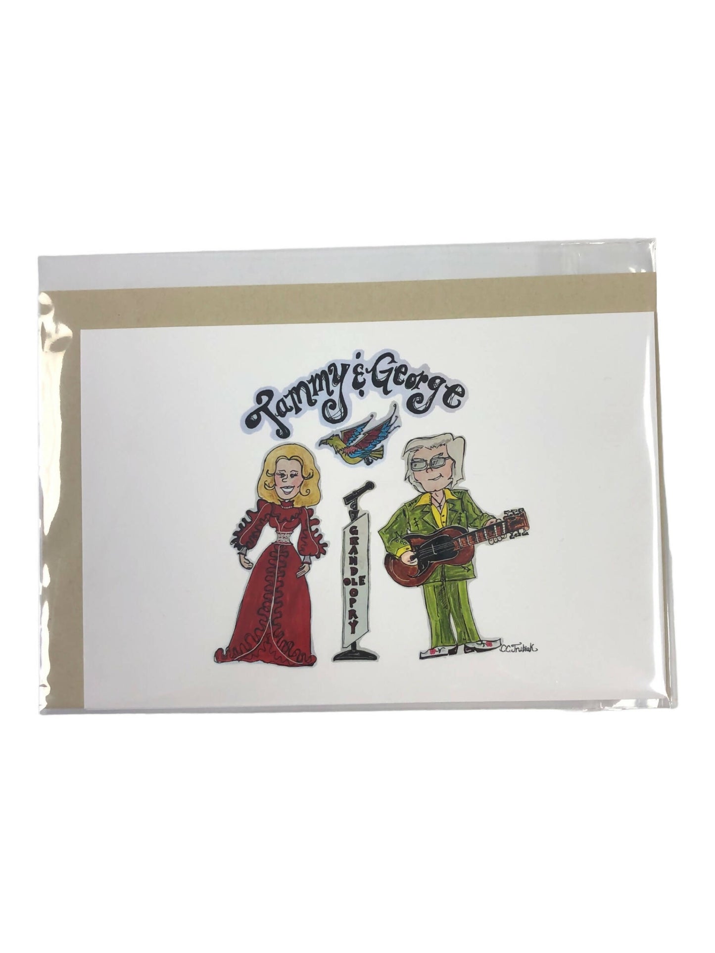 Tammy Wynette Large Card