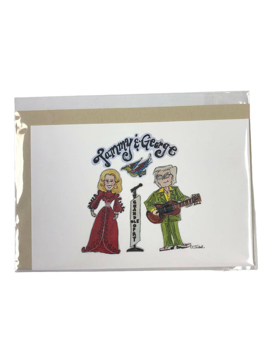 Tammy Wynette Large Card