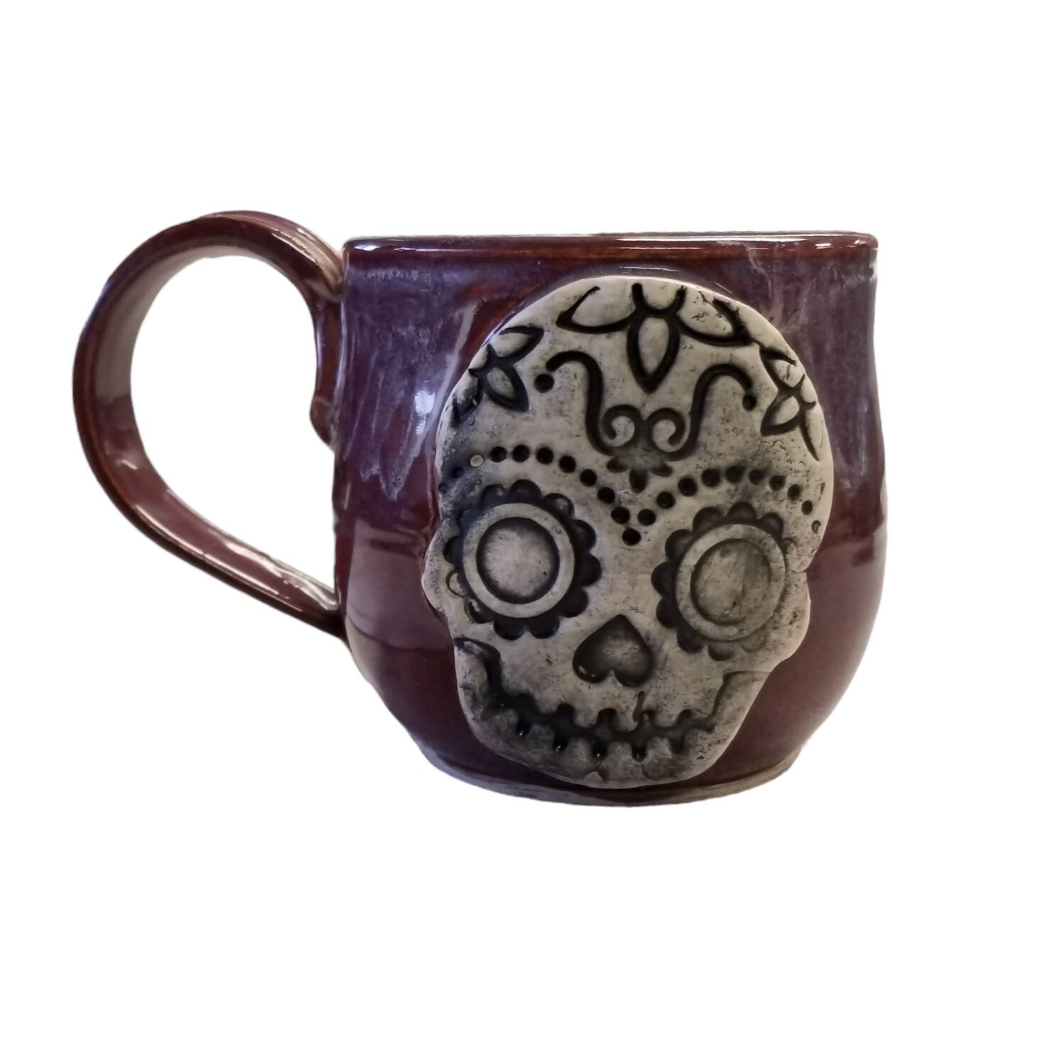 Sugar skull mug